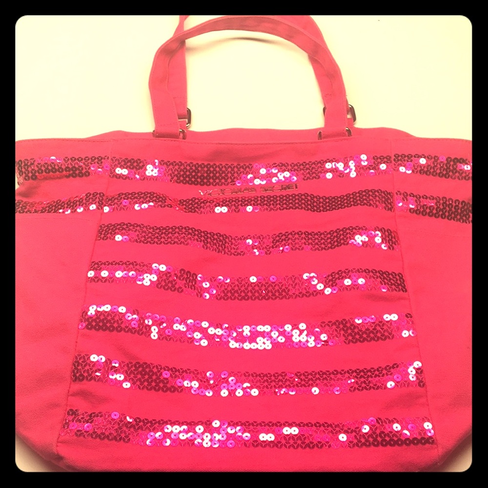 💗 Victoria’s Secret Sequin Tote 💗